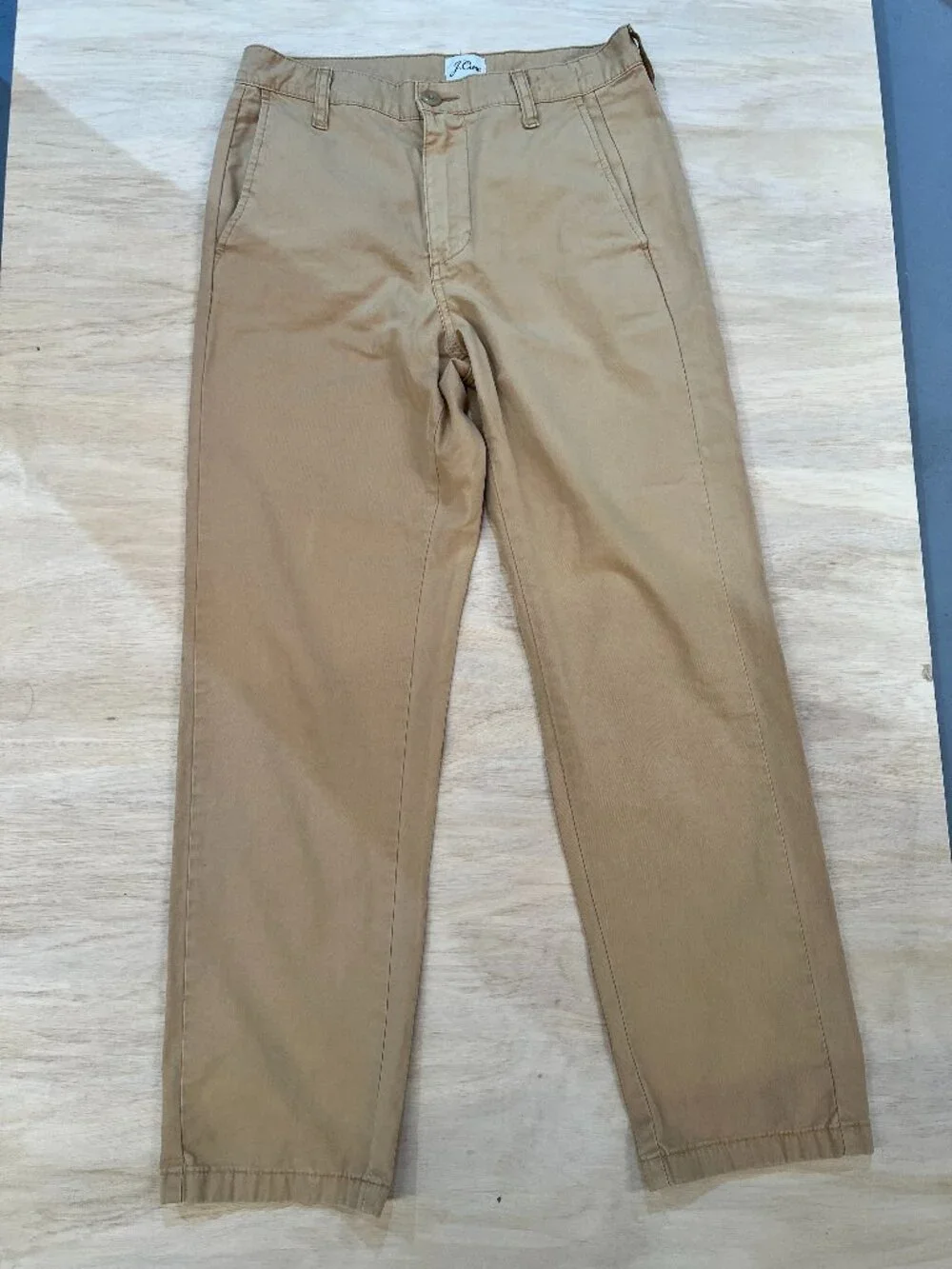 J.Crew Slouchy Boyfriend Chino Pants Khaki Tan Size 24